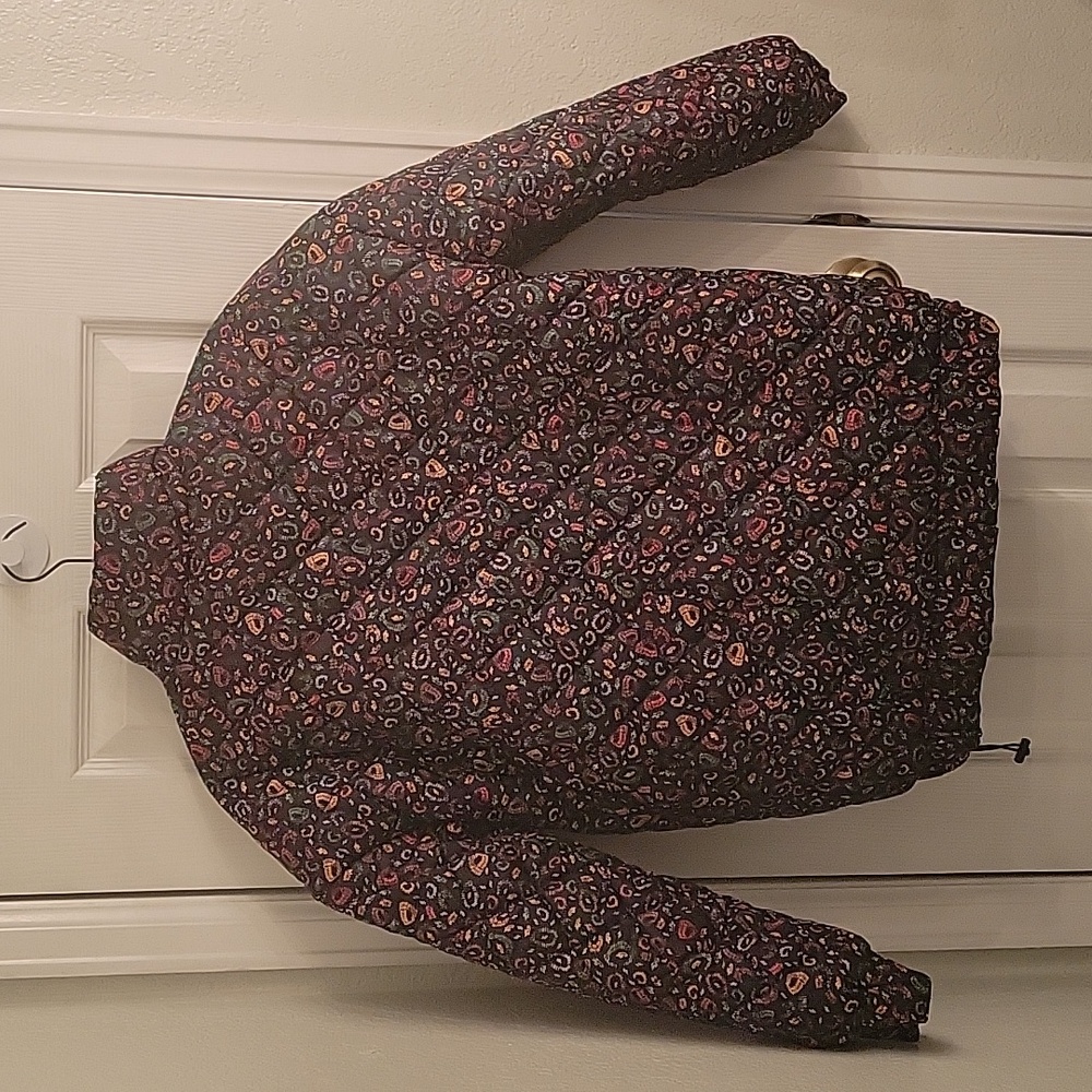 Farm Rio reversible puffer jacket, sz XS - Picture 2 of 5